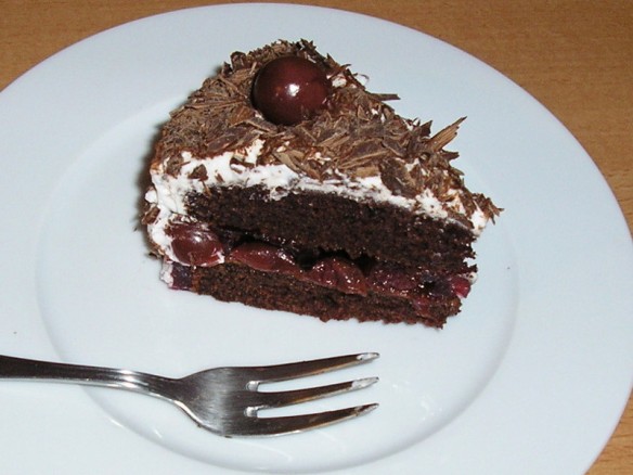 Black Forrest Inspired Cake