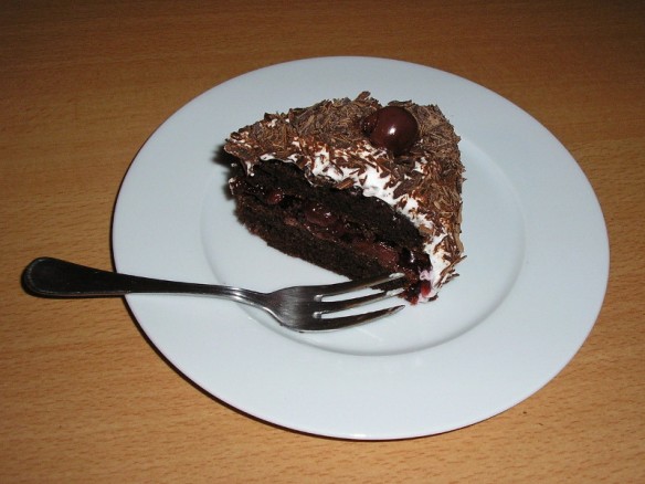 black forrest inspired cake